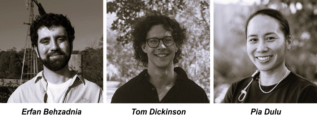 Erfan Behzadnia, Tom Dickinson, Pia Dulu